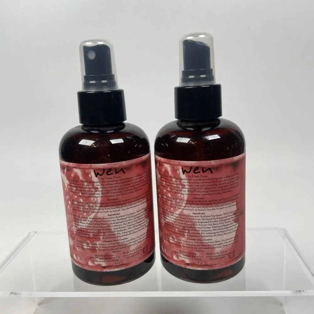 Wen Chaz Dean Pomegranate Volumizing Treatment Spray 6 oz - 2 Bottles